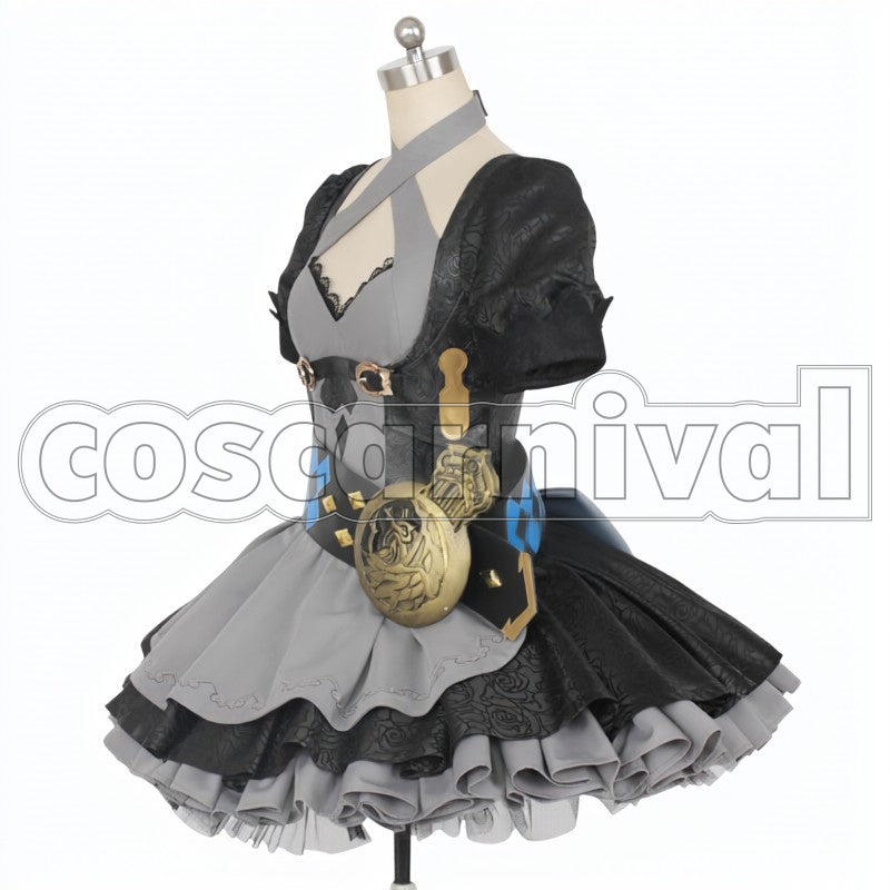 Bondage cosplay costume from SINoALICE Alice, side view 4
