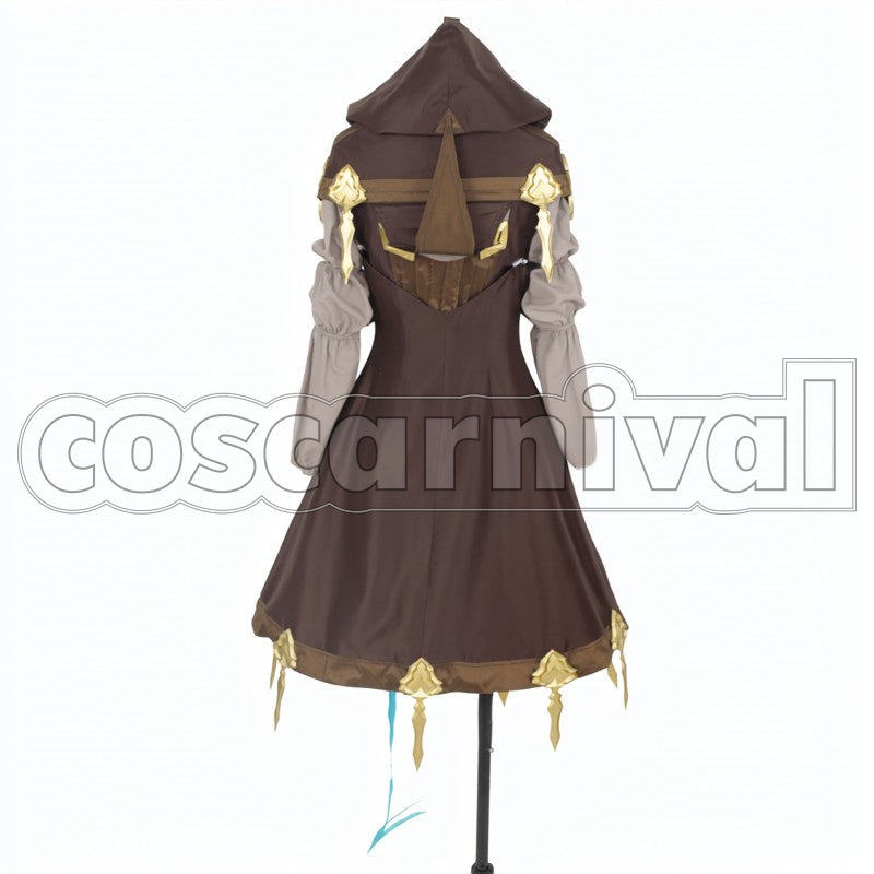 Delusion cosplay costume from SINoALICE Gretel, back view