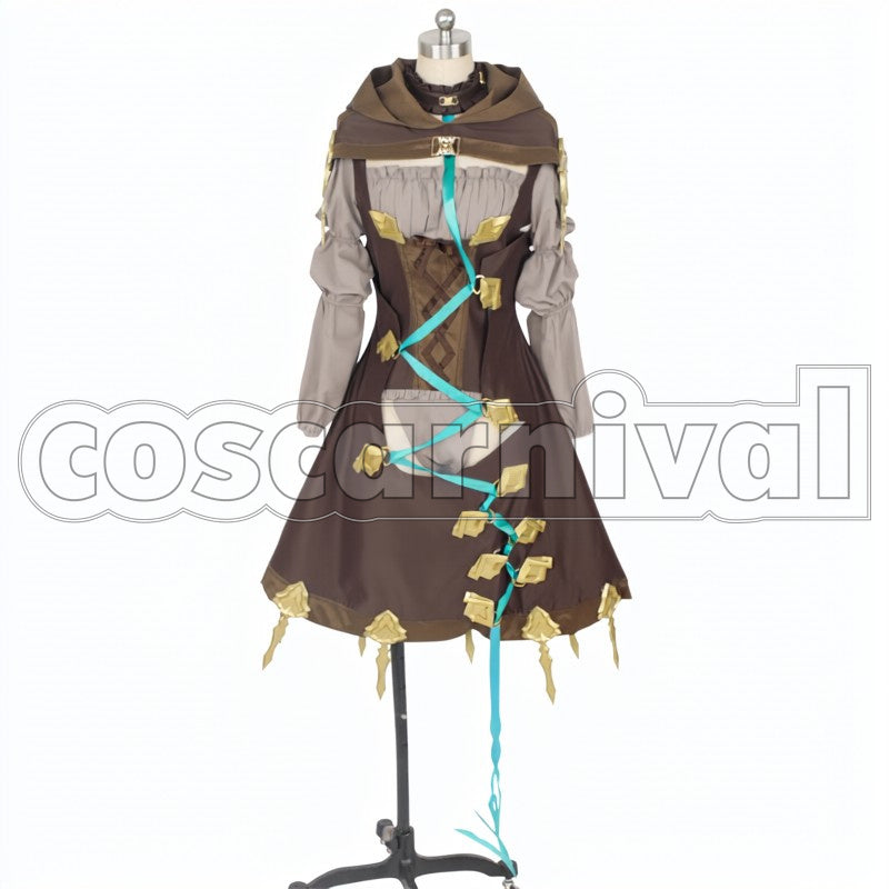 Gretel cosplay costume from SINoALICE, front view