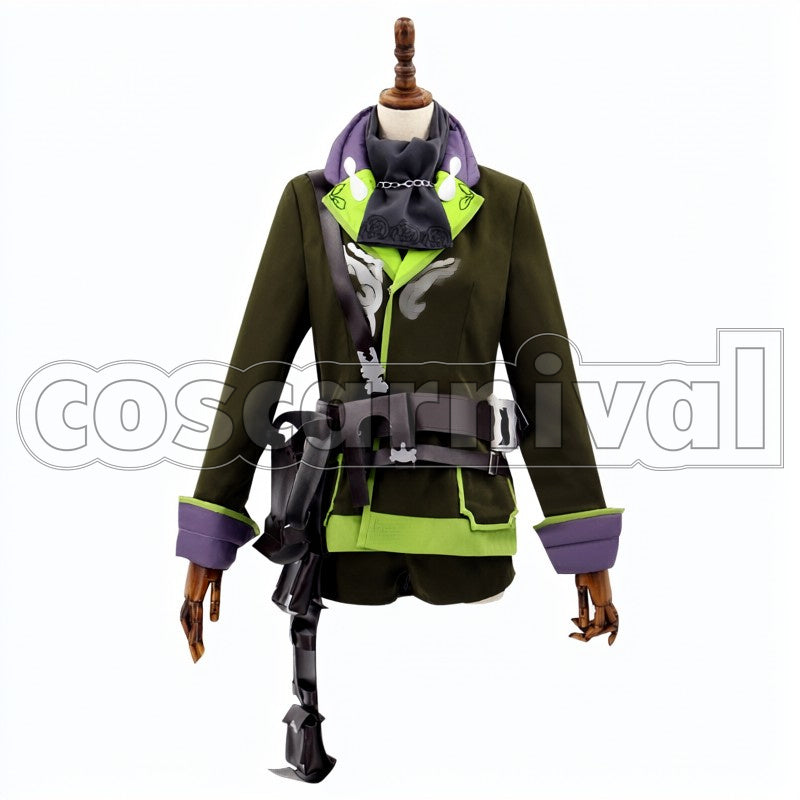 Pinocchio cosplay costume from SINoALICE, front view