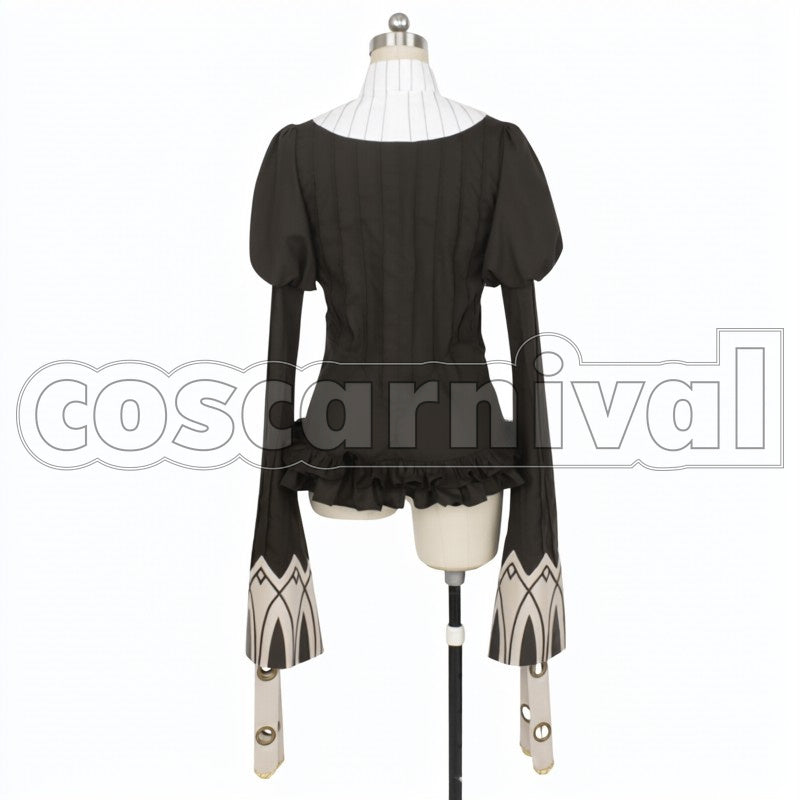 Hood Violence cosplay costume from SINoALICE Red Riding, back view 4