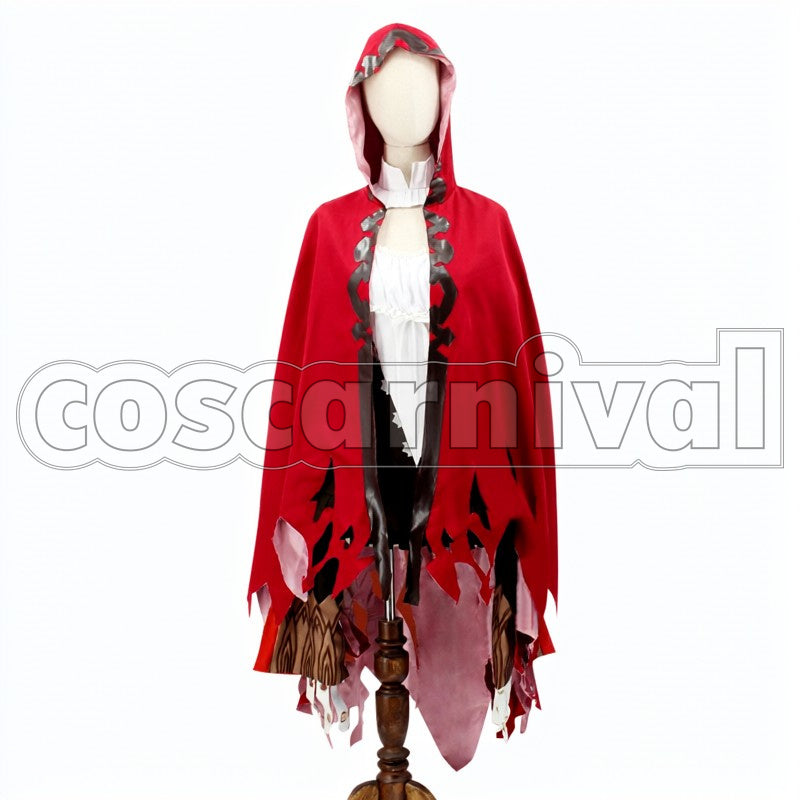 Hood Violence cosplay costume from SINoALICE Red Riding, front view 2