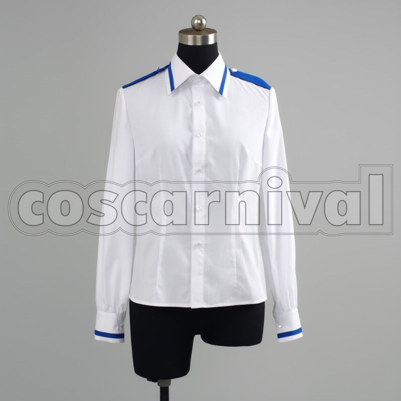 PreCure! Miyuki Hoshizora Nanairogaoka Middle School Girls cosplay costume from Smile, back view 2