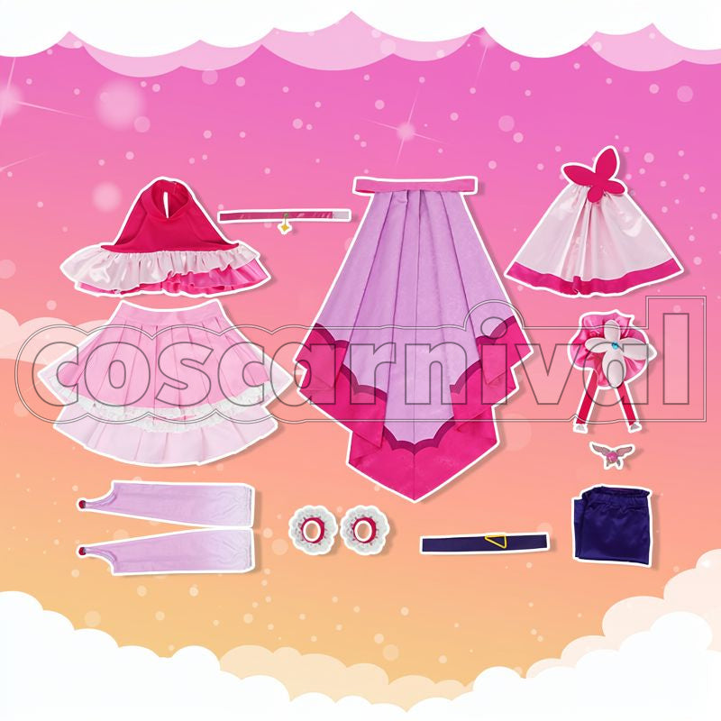 Pretty Cure Cure Butterfly Ageha Hijiri Cosplay cosplay costume from Soaring Sky!, set view