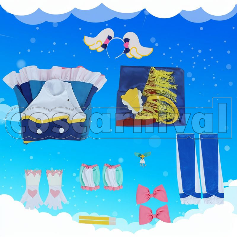 Pretty Cure Cure Sky Sora Harewataru Cosplay cosplay costume from Soaring Sky!, set view