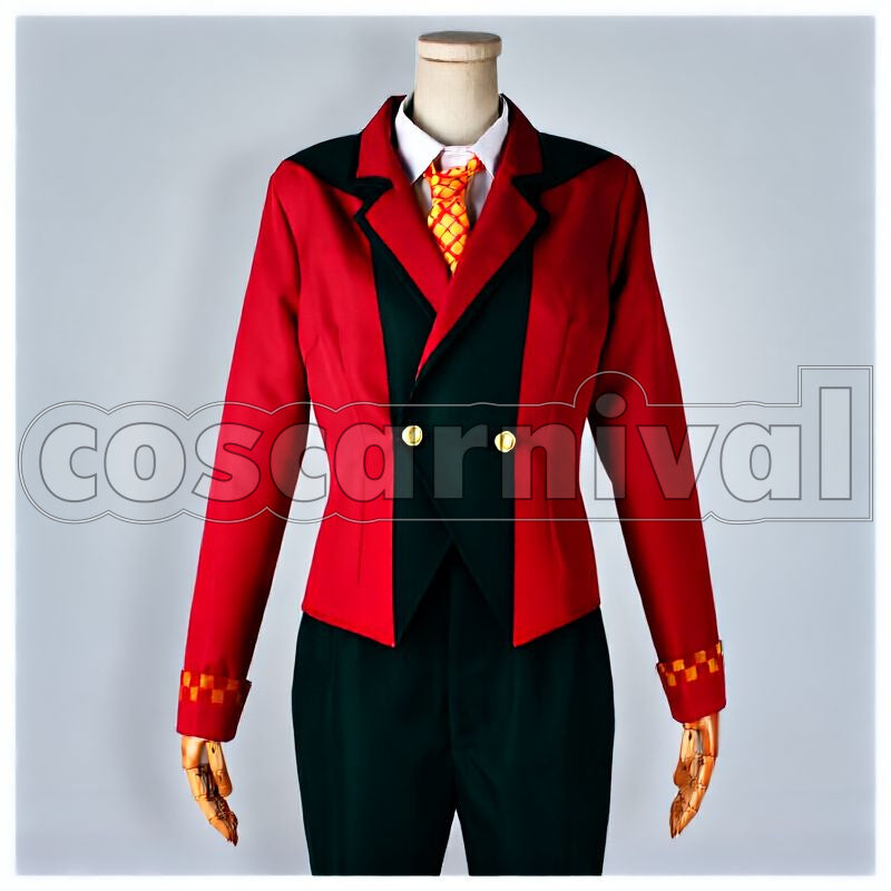 (S) Shota Kamine Meien High School Concert Band Boys' Uniform Full Set Cosplay cosplay costume from SOUL CATCHER, front view