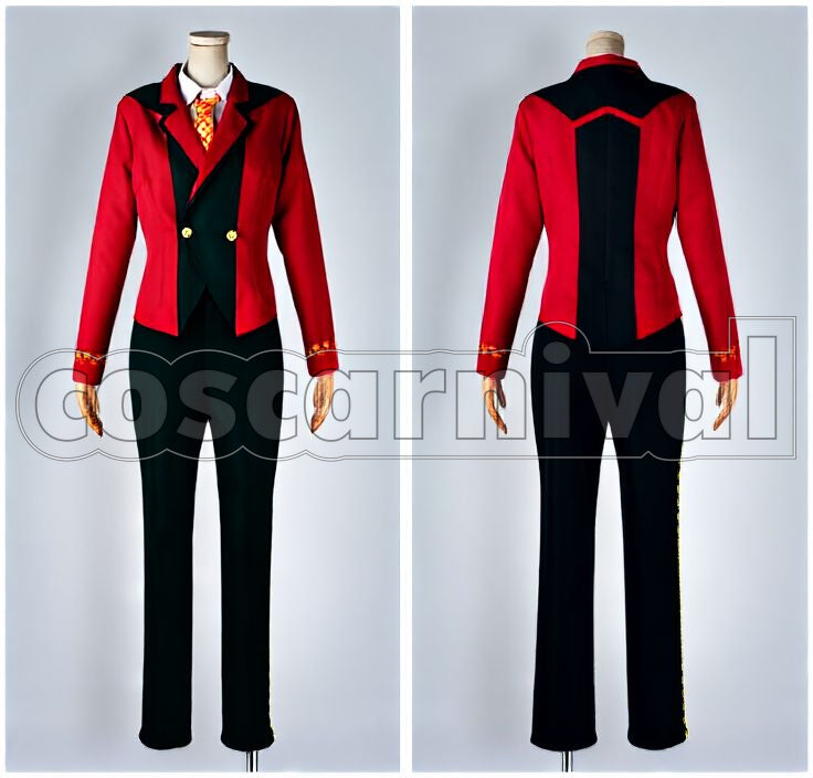 (S) Shota Kamine Meien High School Concert Band Boys' Uniform Full Set Cosplay cosplay costume from SOUL CATCHER, detail-1