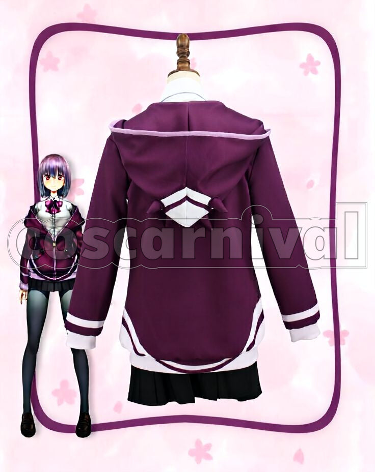 Shinjo Cosplay cosplay costume from SSSS.Gridman Akane, back view