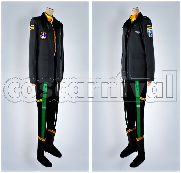 Space Battleship Yamato 2199 Hiroki Shinohara Cosplay cosplay costume from Star Blazers:, hiroki shinohara 13402 front view 2