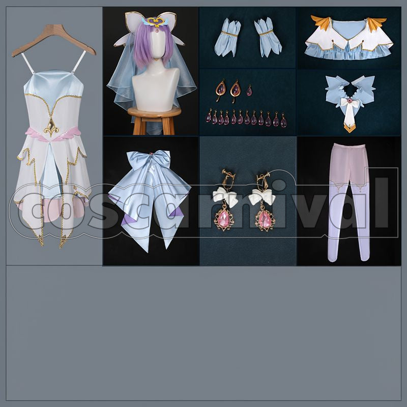 Precure! Cure Arcana Cosplay cosplay costume from Star Detective, set view