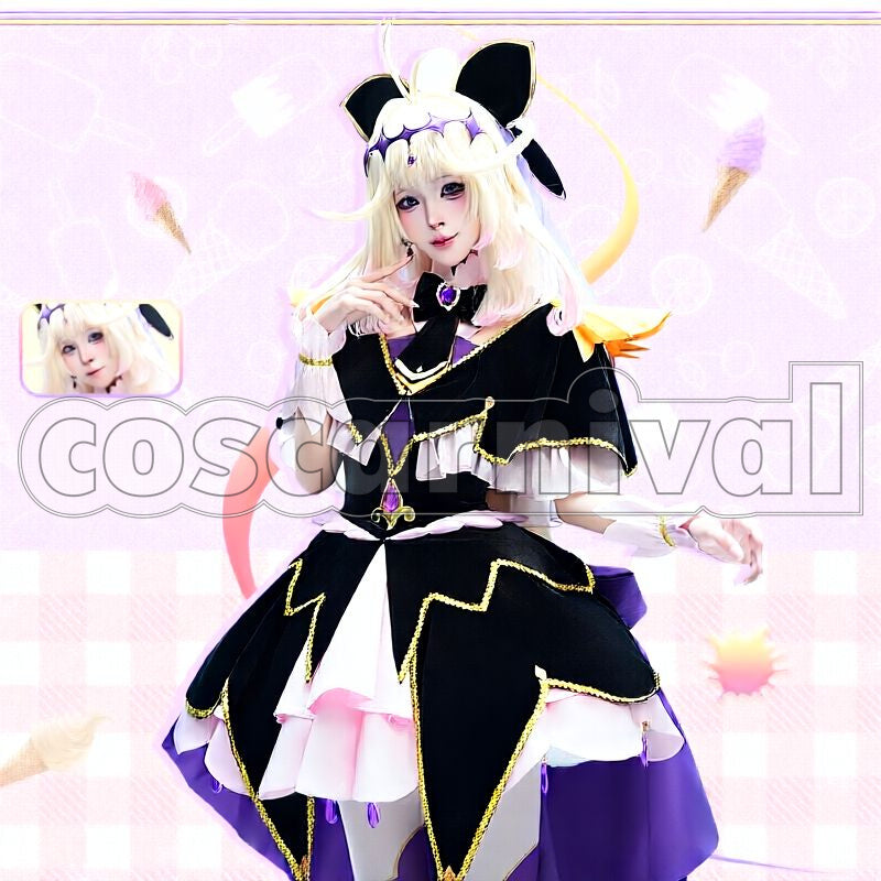 Precure! Cure Arcana Shadow Cosplay cosplay costume from Star Detective, front view 3