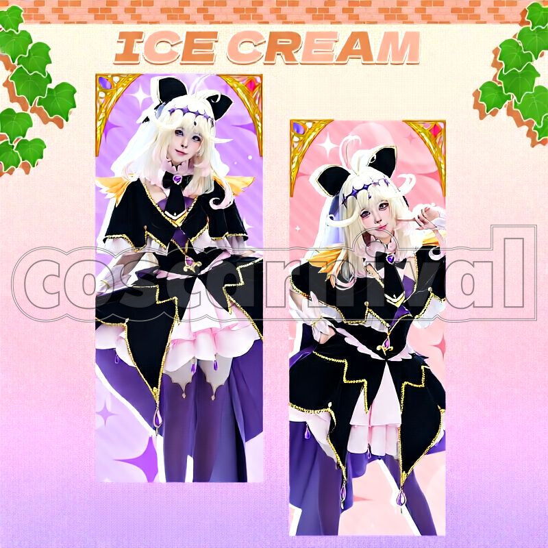 Precure! Cure Arcana Shadow Cosplay cosplay costume from Star Detective, front view 4