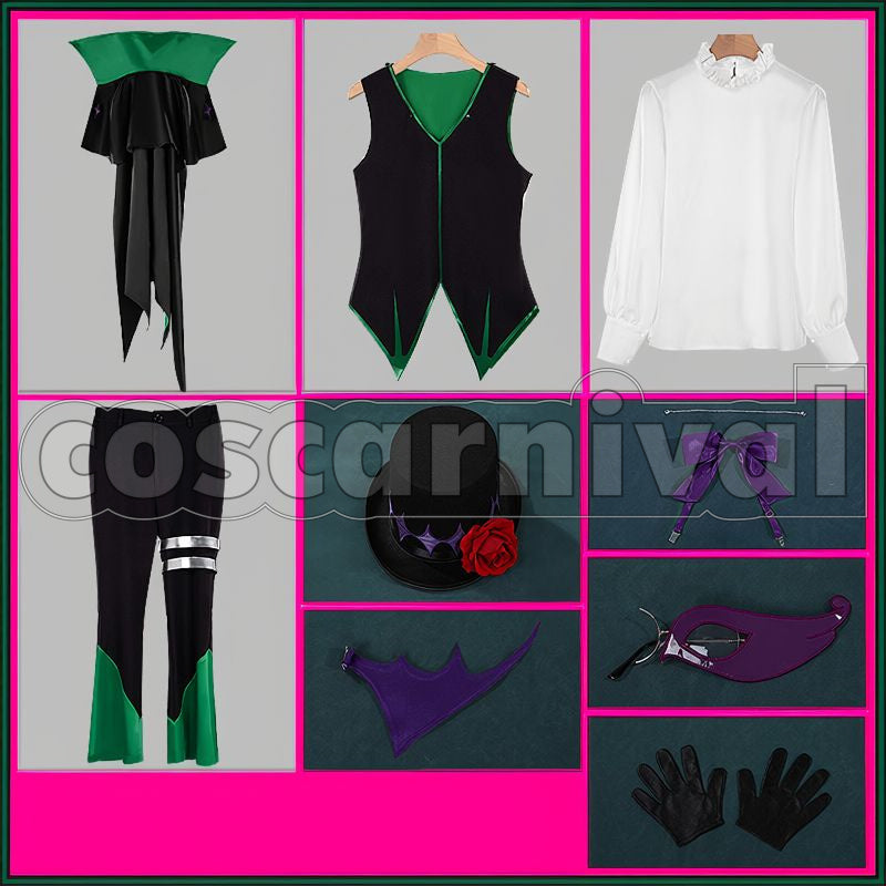 Precure! Phantom Thieves' Guild Nijee Cosplay cosplay costume from Star Detective, set view