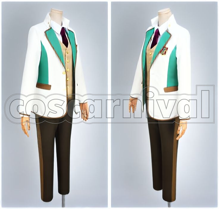 School Star Musical) Toru Nayuki, Yuta Hoshitani, Kakeru Tengenji, Akira Ugawa, Eigo Sawatari, Ren Kitahara Ayanagi Academy School Uniform Cosplay cosplay costume from Star-Myu (High, front view 2