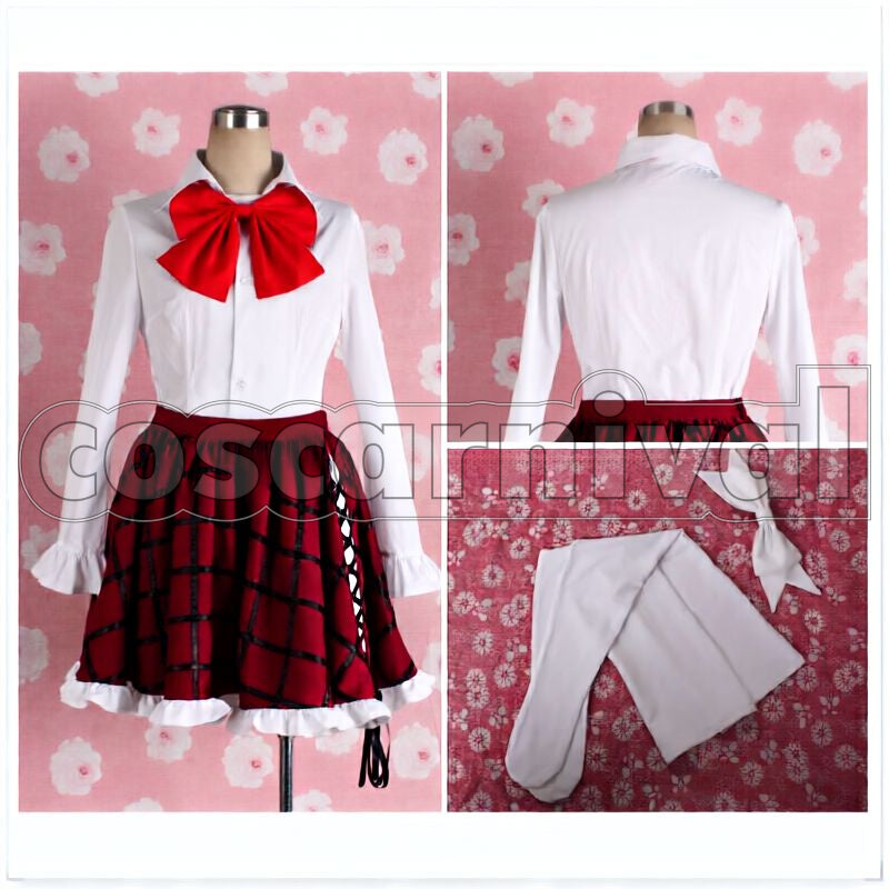 Discretion Hekiyou Academy Mafuyu Shiina Cosplay cosplay costume from Student Council's, front view 2