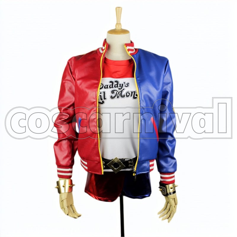 Suicide Squad cosplay costume, front view