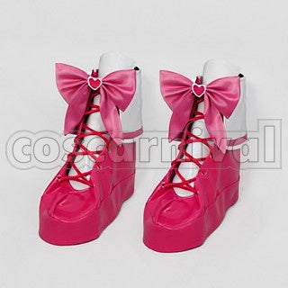 Hibiki Hojo Cure Melody cosplay costume from Suite PreCure, front view 3