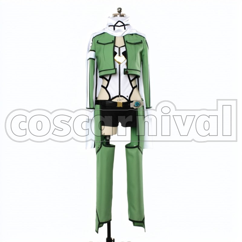 II sao Shino Asada Sinon GGO Form cosplay costume from Sword Art Online, front view 4