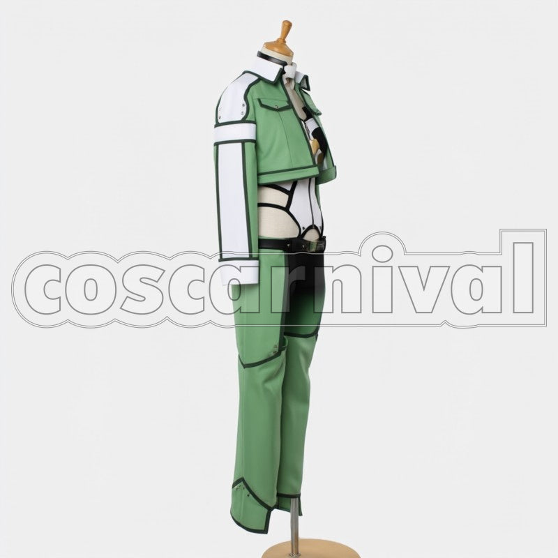 II sao Shino Asada Sinon GGO Form cosplay costume from Sword Art Online, side view 5