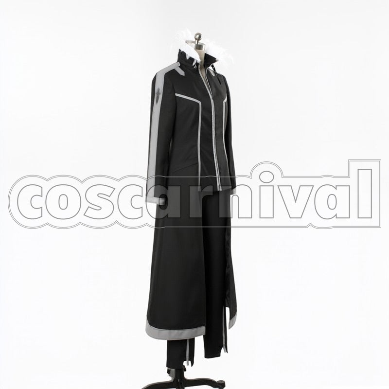 II sao Kirito Kazuto Kirigaya cosplay costume from Sword Art Online, side view