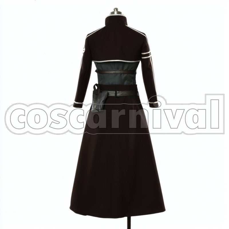 II sao Kirito Kirito Kazuto Kirigaya cosplay costume from Sword Art Online, back view