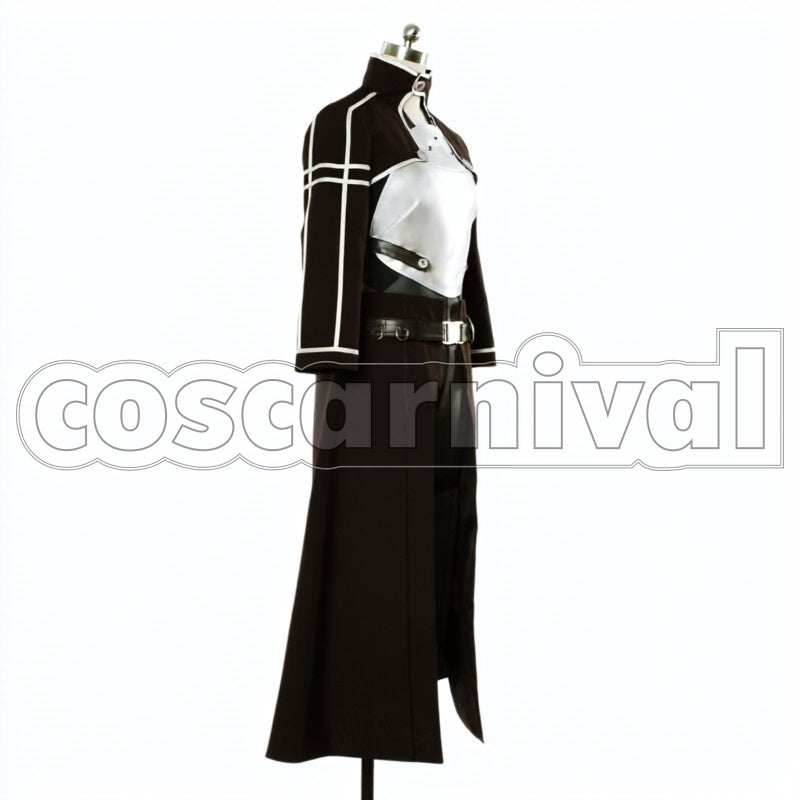 II sao Kirito Kirito Kazuto Kirigaya cosplay costume from Sword Art Online, side view 2