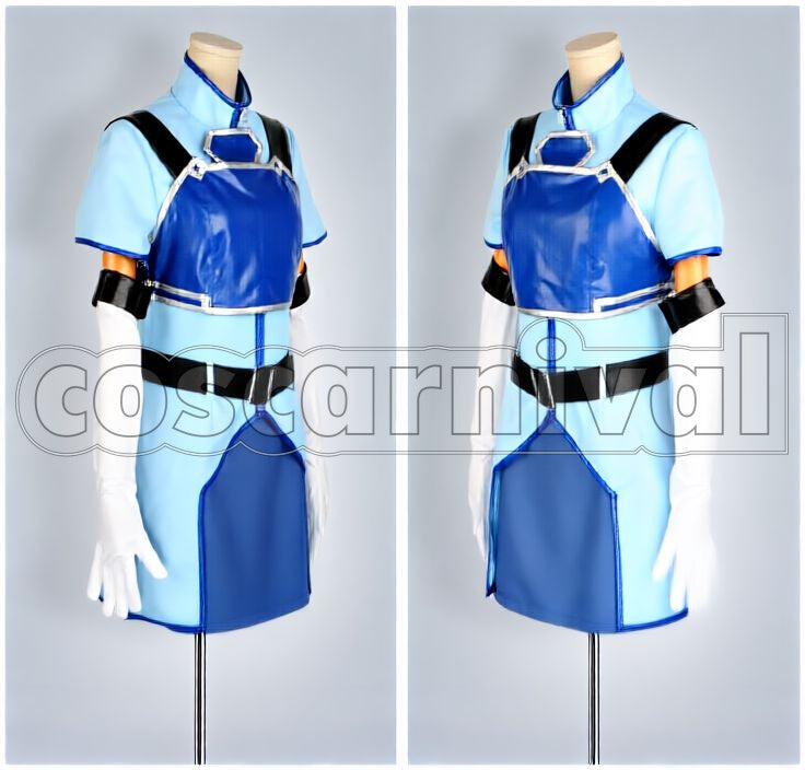 Online Sachi Cosplay cosplay costume from Sword Art, front view 2