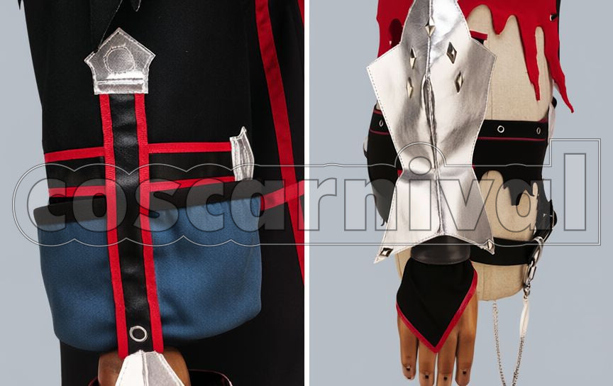 Berseria Velvet Crowe Cosplay cosplay costume from Tales of, detail 1 view 2
