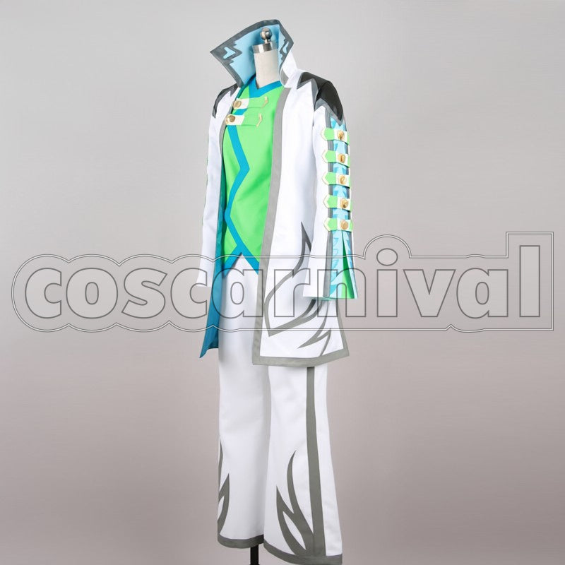 Asbel Lhant cosplay costume from Tales of Graces, side view