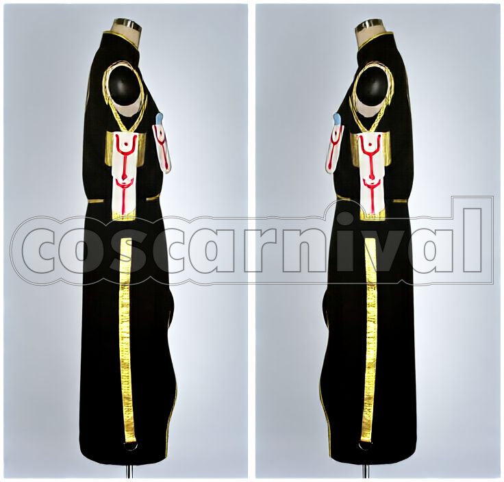 the Abyss Sync Cosplay cosplay costume from Tales of, side view