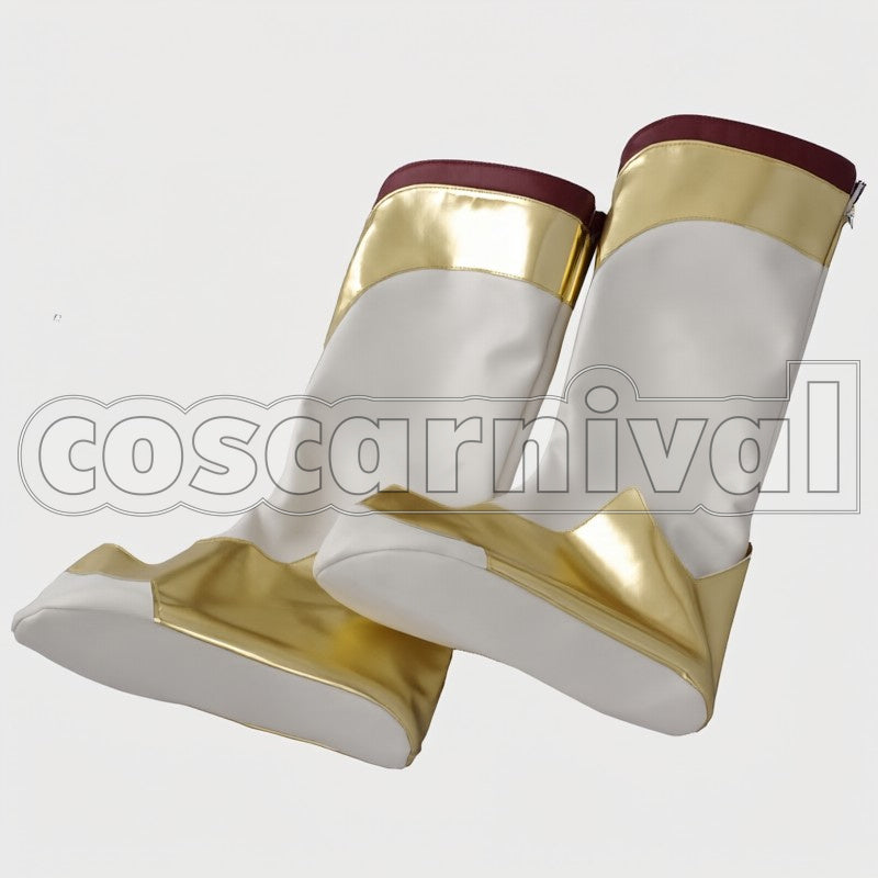 Estelle cosplay costume from Tales of Vesperia, side view 2