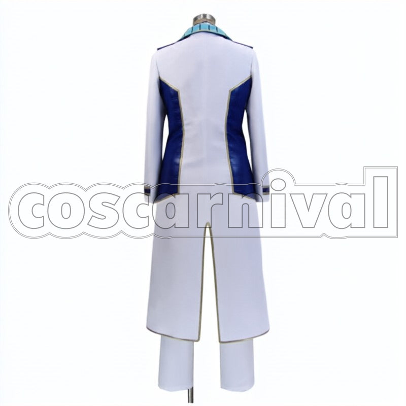 Hizamaru cosplay costume from Terraformars Akari, back view