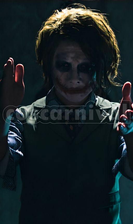 Dark Knight Joker Without Blazer Cosplay cosplay costume from The, front view 3