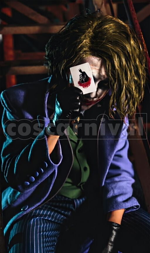 Dark Knight Joker Without Blazer Cosplay cosplay costume from The, front view 4