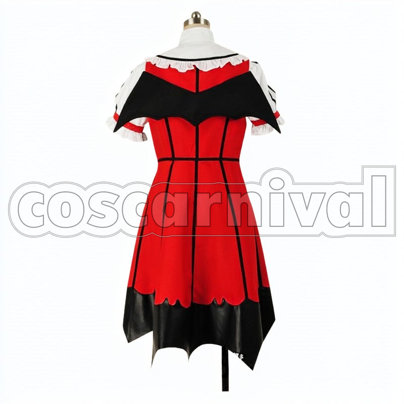 2 THE IDOLM STER2 Kyun! Vampire Girl Iori Minase cosplay costume from THE IDOLM STER, back view