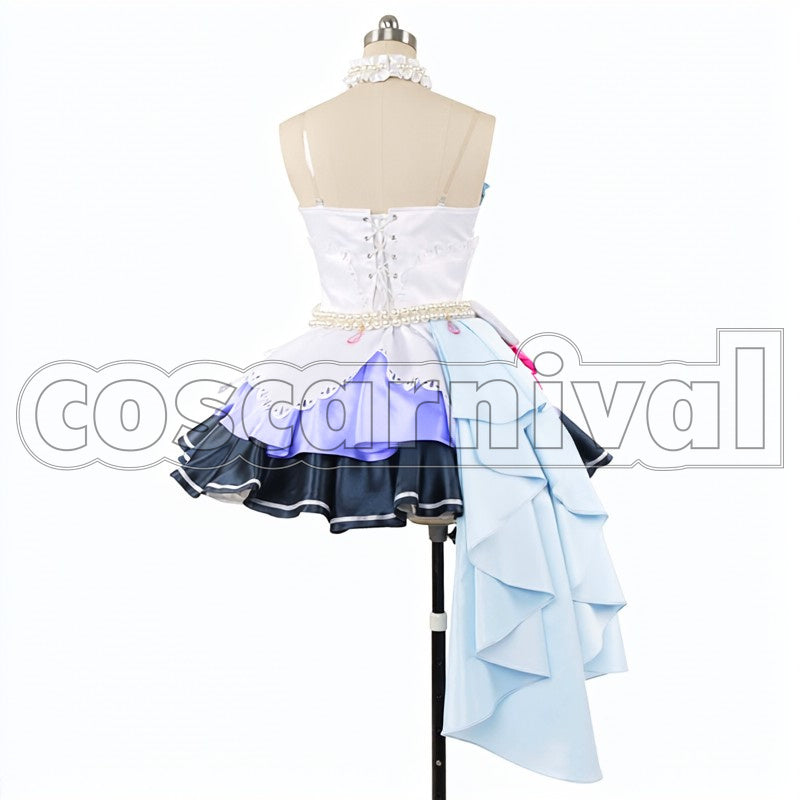 Cinderella Girls Starlight Stage Uzuki Shimamura cosplay costume from THE IDOLM STER, back view