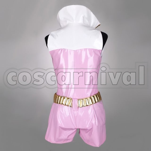 Makoto Kikuchi cosplay costume from THE IDOLM STER, back view