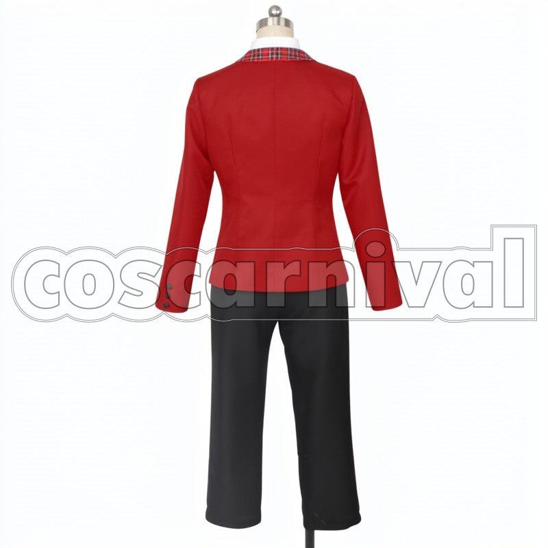 SideM SideM High Joker Jun Fuyumi cosplay costume from THE IDOLM STER, back view