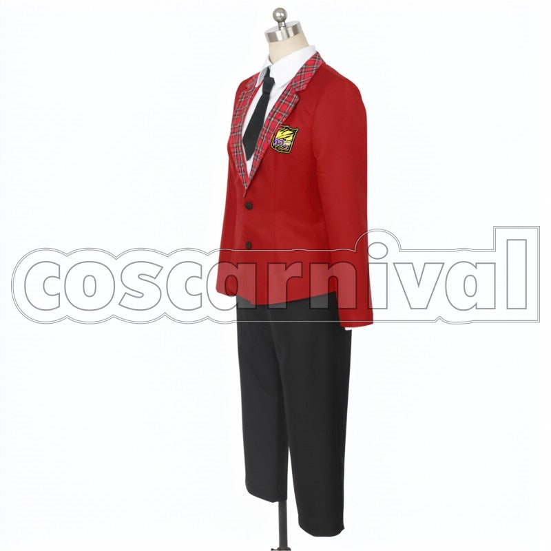 SideM SideM High Joker Jun Fuyumi cosplay costume from THE IDOLM STER, side view 2