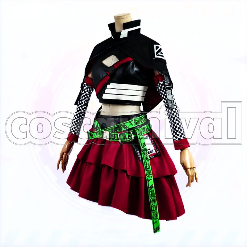 Idolmaster Shiny Colors Fuyuko Mayuzumi Neon Light Romancer Cosplay cosplay costume from The, front view 4