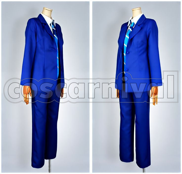 Prince of Tennis Bunta Marui Rikkai School Uniform Cosplay cosplay costume from The, front view 2