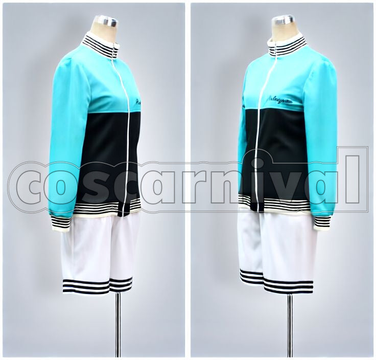 Prince of Tennis Wataru Kitamura, Masato Takase Midoriyama Junior High Jersey Cosplay cosplay costume from The, front view 2