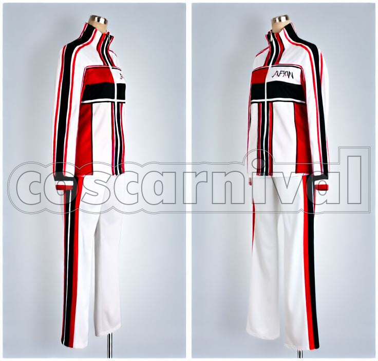 Prince of Tennis U-17 Jersey Cosplay cosplay costume from The, jersey 23972 front view 2