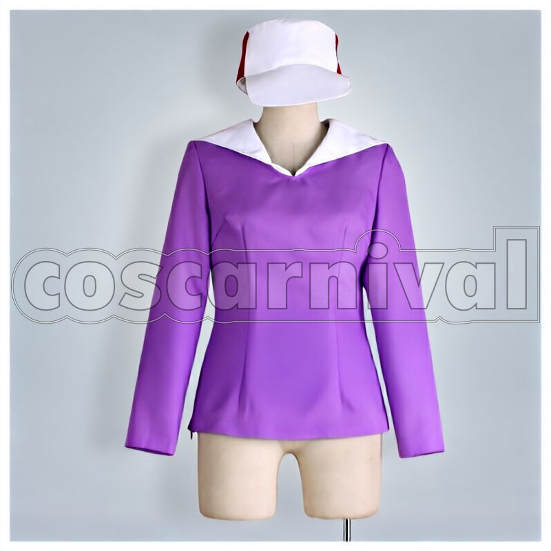 Prince of Tennis Yoshirō Akazawa Purple Cosplay cosplay costume from The, front view
