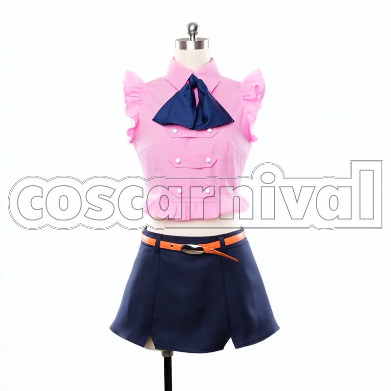 Elizabeth Liones cosplay costume from seven deadly sins elizabeth liones, front view