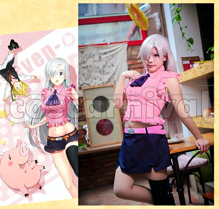 Seven Deadly Sins Elizabeth Liones Cosplay cosplay costume from The, detail-1