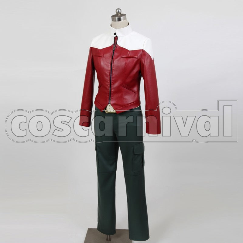 Brooks Jr. cosplay costume from Tiger Bunny Barnaby, front view 4