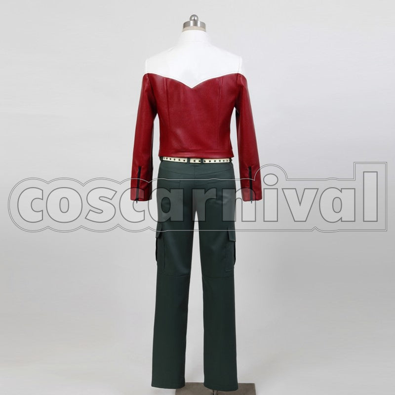 Brooks Jr. cosplay costume from Tiger Bunny Barnaby, side view 3