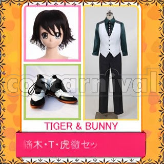 T. Kaburagi cosplay costume from Tiger Bunny Kotetsu, front view