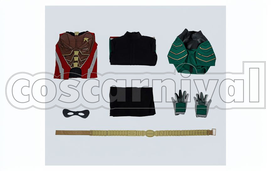 Cosplay cosplay costume from Titans Robin, set view